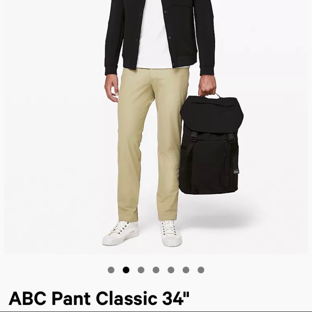 Lululemon ABC pants Classic 32”x34”